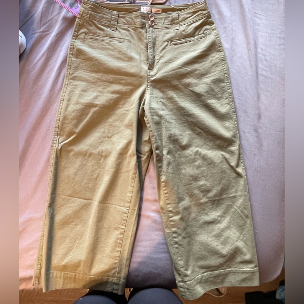 New Day Wide Leg Cropped Pants